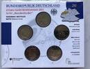 BRD Euro-Währung 5 x 2 Euro BRD 5 x 2 EURO 2011 st - ADGFJ - KÖLNER DOM - OVP -