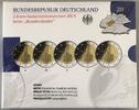 BRD Euro-Währung 5 x 2 Euro BRD 5 x 2 EURO 2015 PP - ADGFJ - Paulskirche Frankfurt - OVP -