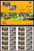 Bund Bund, Folienblatt 44 postfrisch, MiNr. 3129-3130 Tierbabys: Eichhörnchen und Wildkatze -