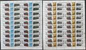 DDR DDR, MiNr. 2629-2632 DV DWD Bogen Zusammendrucke gestempelt Druckvermerk -