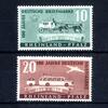 Französische Zone Französische Zone, Rheinland Pfalz Michel Nr. 49-50 postfrisch - 100 Jahre Deutsche Briefmarken -