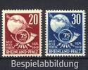 Französische Zone Französische Zone, Rheinland Pfalz Michel Nr. 51-52 postfrisch - Weltpostverein (UPU) -