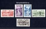 Saarland Saarland, Michel Nr. 255-259 postfrisch - Hochwasserhilfe 1948 -