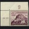Deutsches Reich Deutsches Reich MiNr. 738 BE ol FN 2 Ecke Eckrand Formnummer postfrisch -
