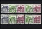 Berlin Berlin, Zusammendrucke W75-W78 aus H-Bl. 20 / MH 10 gestempelt -