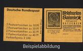 Bund Bund, Markenheftchen MH 18 a postfrisch - Unfallverhütung 1972 -
