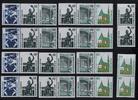 Bund Bund, Zusammendruck W85-W94 postfrisch aus Markenheftchen 26, H-Bl. 31 -