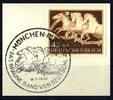 Deutsches Reich Deutsches Reich 815 gestempelt SST MÜNCHEN RIEM Braunes Band 1942 -