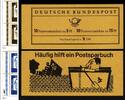 Bund Bund, Markenheftchen MH 8 I RLV III postfrisch - Albertus / Luther -