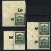 Deutsches Reich Deutsches Reich 463 BE ol / ul Ecke Eckrand Passerkreuz postfrisch - Nothilfe 1932 -