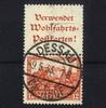 Deutsches Reich Deutsches Reich Zusammendruck S 101 aus MHB 26 gestempelt Vollstempel DESSAU -