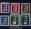 Deutsche Lokalausgaben nach 1945 Lokalausgaben Glauchau Nr. 5, 7, 8, 10, 14, 16 postfrisch - Hitler Aufdrucke -