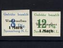 Deutsche Lokalausgaben nach 1945 Lokalausgaben Spremberg 1946 - MiNr. 21-22 B Paare postfrisch -