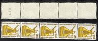 Bund Bund, Michel Nr. 1401 A u R I postfrisch Rollenmarke 5er-Streifen -