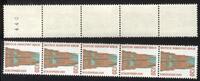Bund Bund MiNr. 1375 u R I - 5er-Streifen postfrisch gerade Nr. 440 Rollenmarken -