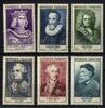 Frankreich Frankreich Michel Nr. 1053-1058 postfrisch - 1954 Berühmte Franzosen -