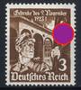 Deutsches Reich Deutsches Reich, MiNr. 598 y postfrisch - waagerechte Gummiriffelung -