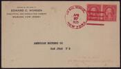 Zeppelinpost Zeppelin Brief LZ 126 (ZR3) Lakehurst-Mayaguez (Porto Rico) Sieger 20 T -