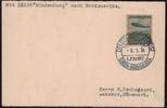 Zeppelinpost Zeppelin Brief LZ 129 1. Nordamerikafahrt Bordpost 1936 Sieger 407 A -