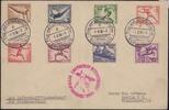 Zeppelinpost Zeppelin Brief LZ 129 Olympiafahrt Bordpost 1936 Sieger 427 Bb -