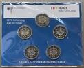 BRD Euro-Währung 5 x 2 Euro BRD 5 x 2 EURO 2023 st - ADGFJ - Karl der Große - OVP Blister -
