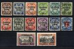 Deutsches Reich Deutsches Reich, MiNr. 716-729 gestempelt - Danzig Aufdruck -