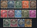 Deutsches Reich Deutsches Reich Michel-Nr. 482-495 gestempelt - Hindenburg (II) -