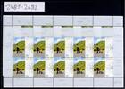 Bund Bund, Michel Nr. 2481-2482 Zehnerbogen postfrisch - Post Fluss/Berg -