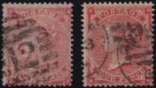 Großbritannien Großbritannien MiNr. 19 I+II gestempelt – Königin Viktoria mit/ohne Ecklinien -