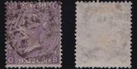 Großbritannien Großbritannien MiNr. 25 Platte 6 gestempelt – Königin Viktoria 4.2.1867 -