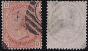 Großbritannien Großbritannien MiNr. 42 Pl. 15 gestempelt – Königin Viktoria 1.3.1876 -