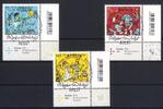 Bund Bund, MiNr. 3438-3440 Eckrand gestempelt ESST BERLIN - Das tapfere Schneiderlein -