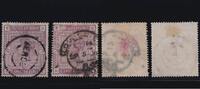 Großbritannien Großbritannien MiNr. 82a + 82b gestempelt – Königin Viktoria 1883 -
