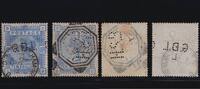Großbritannien Großbritannien MiNr. 84a + 84c gestempelt – Königin Viktoria Postage & Revenue -