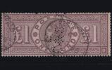 Großbritannien Großbritannien MiNr. 85 gez. K14 gestempelt – Königin Viktoria Postage 1£ -