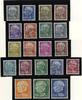 Saarland Saarland 1957 - MiNr. 409-428 gestempelt - Theodor Heuss (II) -