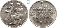 Schweiz 5 Franken SCHWEIZ 5 Franken 1948 - 100 Jahre Bundesverfassung Mutter / Kind -