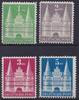 Amerikanische und Britische Zone (Bizone) Bizone - Bauten MiNr. 97-100 I wg postfrisch - Holsten Tor -