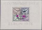 Deutsches Reich Deutsches Reich Block 5 gestempelt SST BERLIN OLYMPIA STADION - 1936 Olympische Spiele -