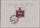 Deutsches Reich Deutsches Reich Block 10 gestempelt - Braunes Band SST MÜNCHEN-RIEM 1937 -