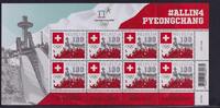 Schweiz SCHWEIZ MiNr. 2526 Kleinbogen postfrisch - Olympische Winterspiele Pyeongchang -