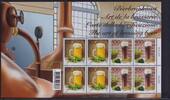 Schweiz SCHWEIZ MiNr. 2620-21 Kleinbogen postfrisch - Bierbraukunst -
