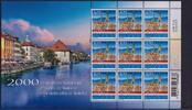Schweiz SCHWEIZ MiNr. 2644 Kleinbogen postfrisch - 2000 Jahre Stadt Solothurn -