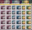 Schweiz SCHWEIZ MiNr. 2750-52 Kleinbogen postfrisch - Freimarken Münzen Rappen -