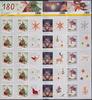 Schweiz SCHWEIZ MiNr. 2832-34 Kleinbogen postfrisch - Weihnachten 2022 Festliche Grüße -