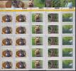 Schweiz SCHWEIZ MiNr. 2855-58 Kleinbogen postfrisch - Folienkleinbogen Tierkinder -