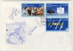 DDR DDR FDC 3190-92 – bemannter Weltraumflug Unterschrift Sigmund Jähn & Bykowski -