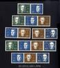 Bund Bund 315-319 Zusammendrucke aus Beethoven-Block postfrisch komplett -