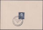 Bund Bund MiNr. 166 FDC gestempelt Darmstadt - Justus von Liebig -
