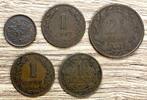 Niederlande ½-2 ½ Cent Niederlande ½, 1, 2 ½ cent 1877, 1892, 1898, 1919, 1938 Lot -